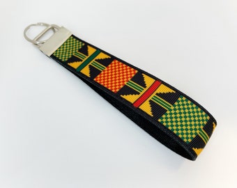 Kente Key Fob Wristlet