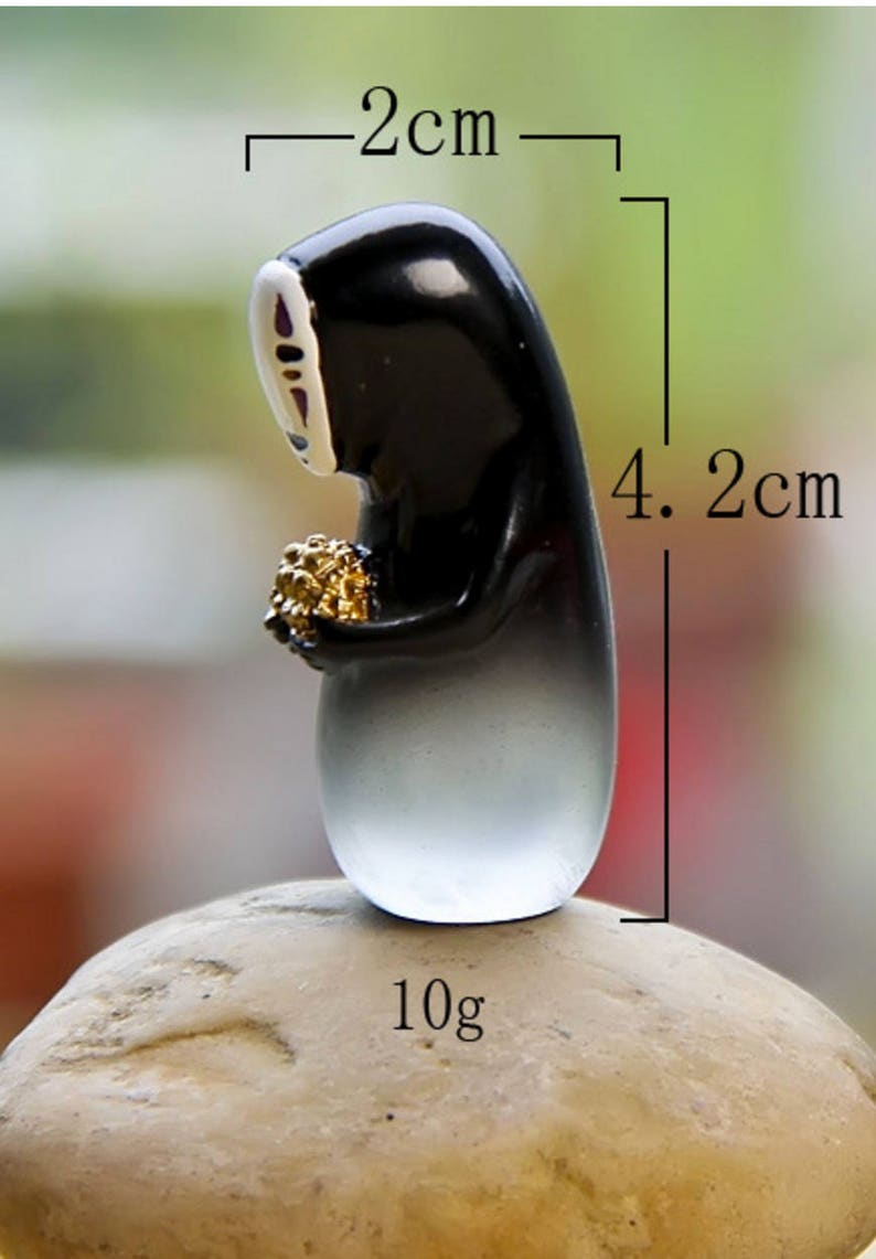 Spirited Away No face holding gold Studio Ghibli Miniature ...