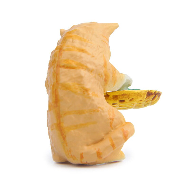 Kawaii lindo gato japonés miniatura vinilo figura de juguete | Etsy