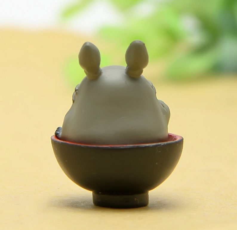 My Neighbor Totoro in Ramen Bowl Studio Ghibli Resin Miniature | Etsy