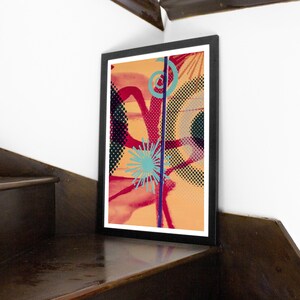 Modern art print, minimal abstract art, home office decor, apartment wall art, room decoration gift