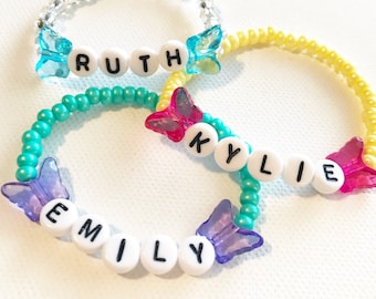 Easter Basket Stuffers Kids Jewelry Toddler Girl Bracelet Personalized Kids Easter Gifts Toddler Friendship Bracelets Kids Bracelet Easter