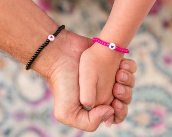Daddy Daughter Gift Daddy and Me Bracelet Daddy s Girl Mommy and Me Outfits Daddy s Girl Children Daddy and Me Outfits Girl Dad Gift Etsy