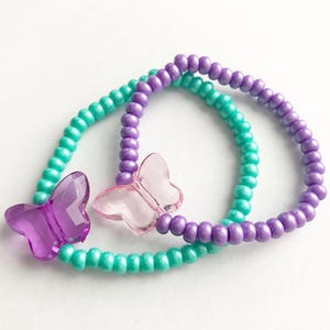 Toddler Bracelet, Toddler Bracelet for Girls, Kids Bracelet, Butterfly Bracelet, Butterfly Jewelry, Toddler Jewelry, Butterfly Party Favors
