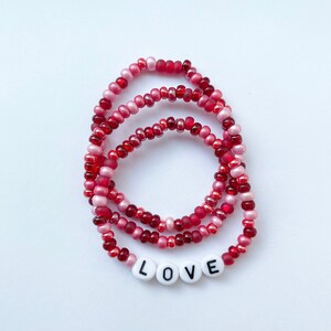 Kids Valentines Gifts Jewelry for Girls Gift for Toddler Jewelry Stretch Bracelets for Kids Party Favors for Toddlers Bracelets Custom Name