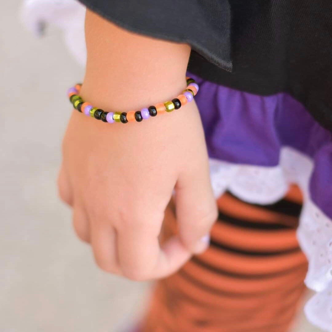 Halloween Gifts For Kids Halloween Bracelet Halloween Gift Etsy