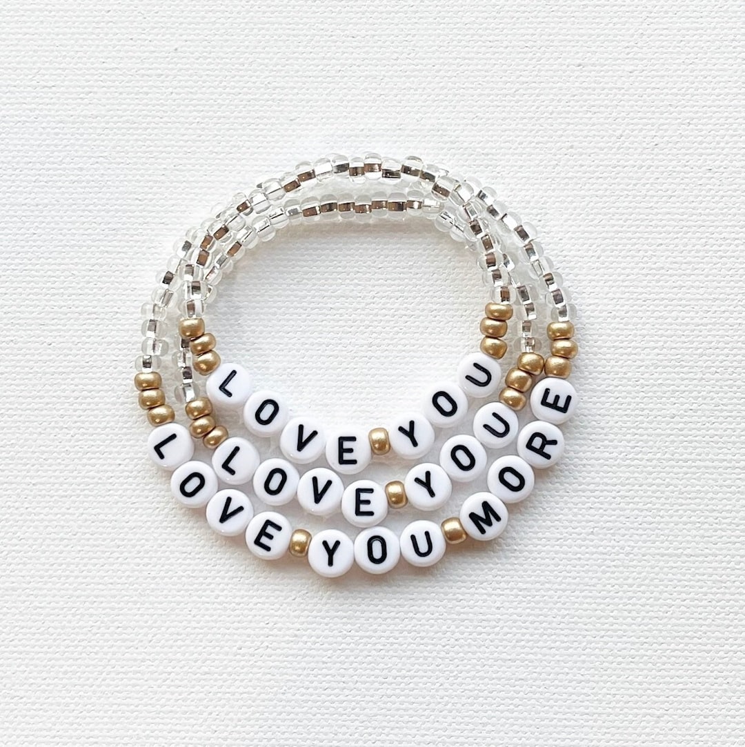 Single Add-on Bracelet to the Love You More Matching Mother Daughter ...