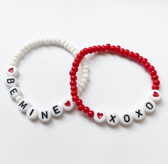 Valentine Gifts for Kids Valentines Day Gifts for Valentine's Day Jewelry  for Kids Valentine Bracelets for Valentines Day Bracelets 