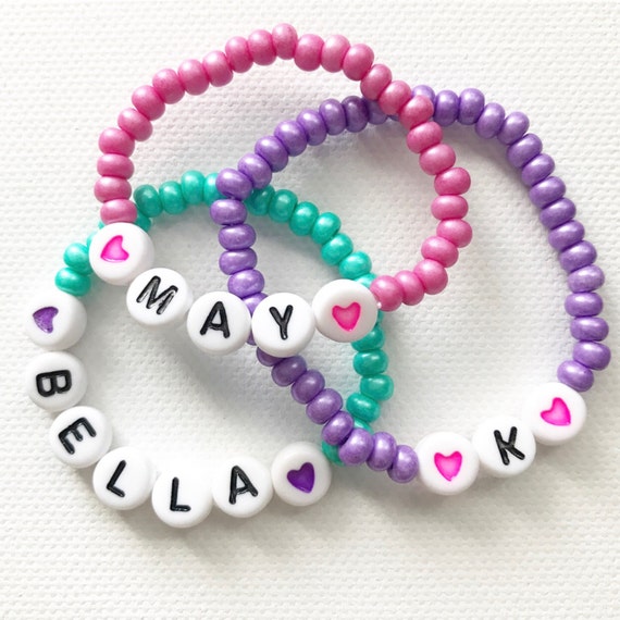 Baby Bracelet Personalized Baby Name Bracelet Baby Bracelet Etsy