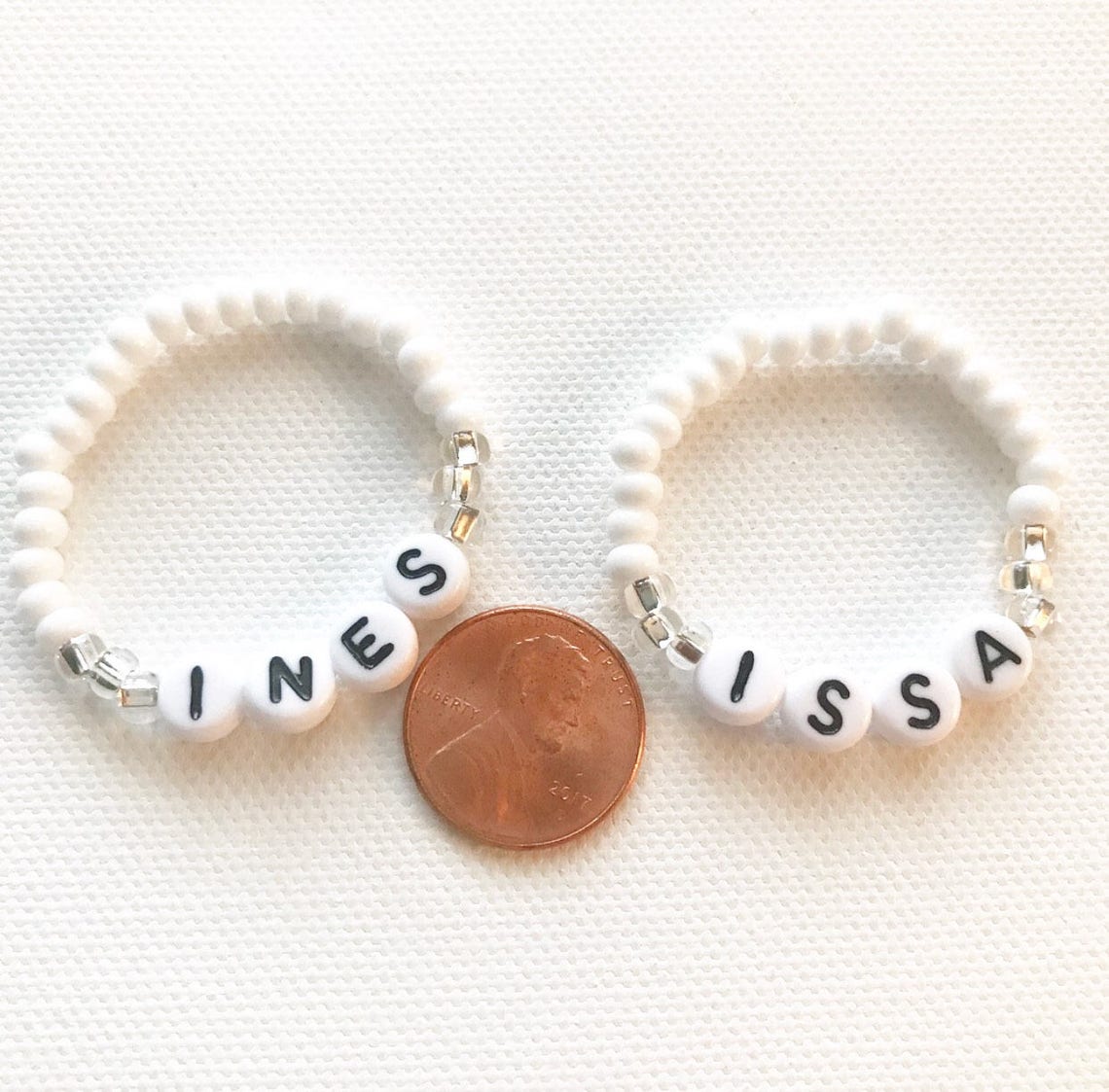 Twin Bracelets Twin Baby Gifts Newborn Twin Outfits Twin ID Etsy
