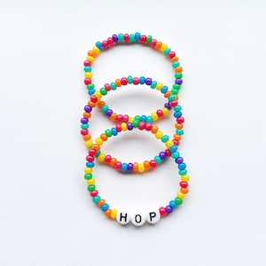 Kids Easter Gifts Jewelry for Girls Gift for Toddler Jewelry Stretch Bracelets for Kids Party Favors for Toddlers Bracelets Custom Name