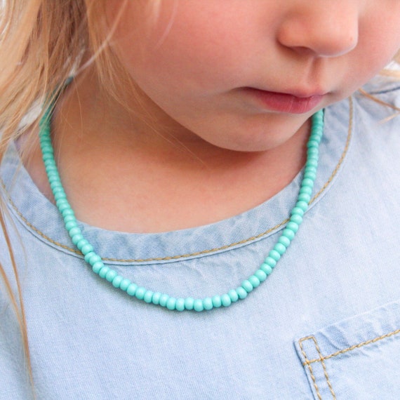 Stretchy Necklaces, Girls Necklace, Toddler Necklace for Girls, Toddler  Jewelry, Kids Necklace for Girls, Girls Beaded Necklace for Kids - Etsy