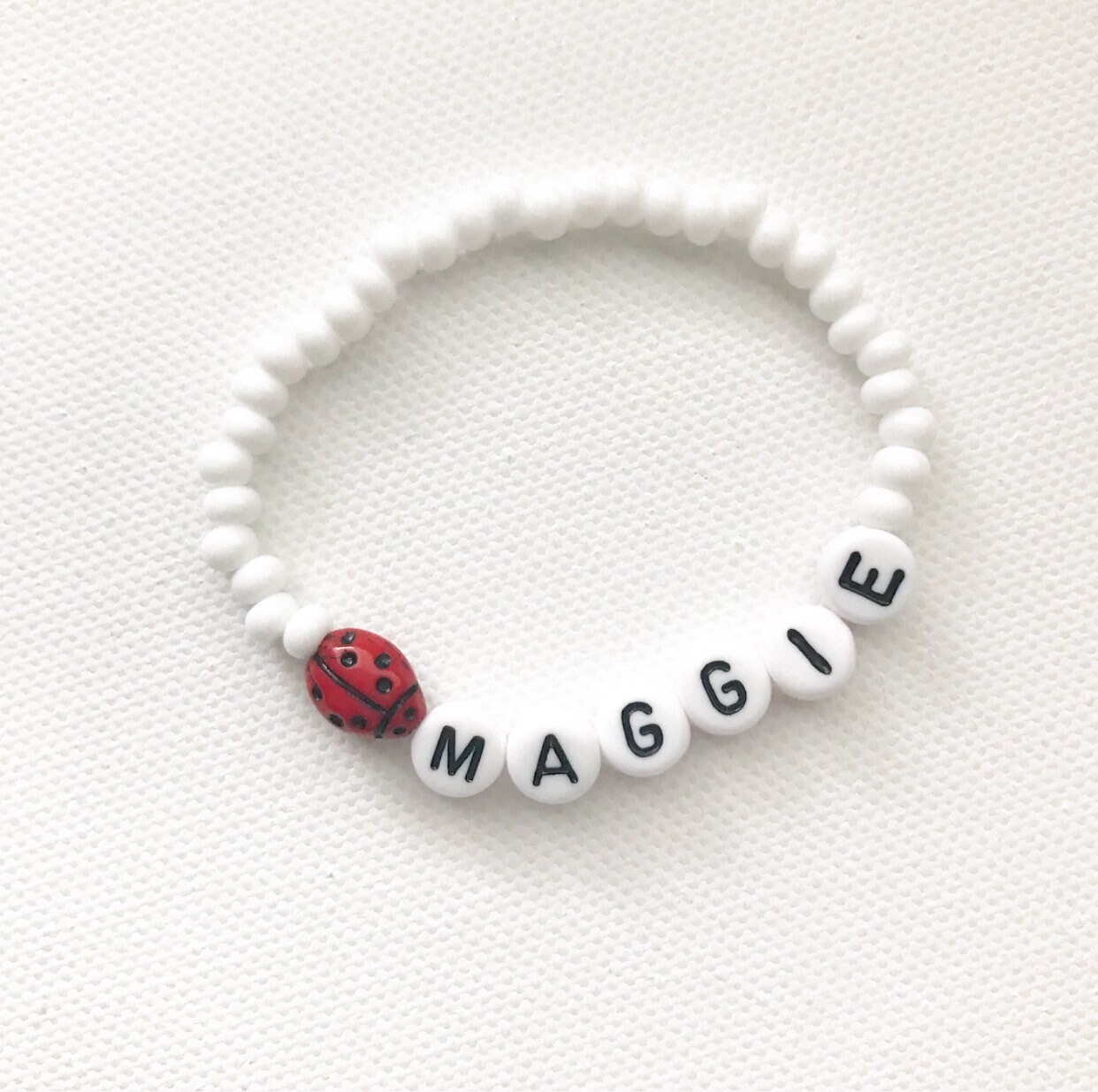 Ladybug Bracelet Toddler Ladybug Ladybug Gifts Lady Bug Etsy