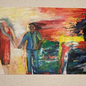 Oil Painting on Fine Art Paper