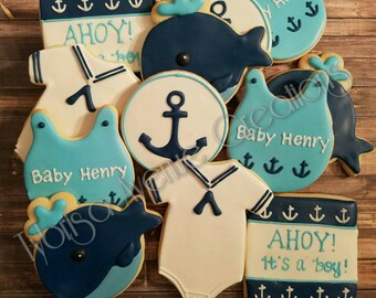 etsy nautical baby shower