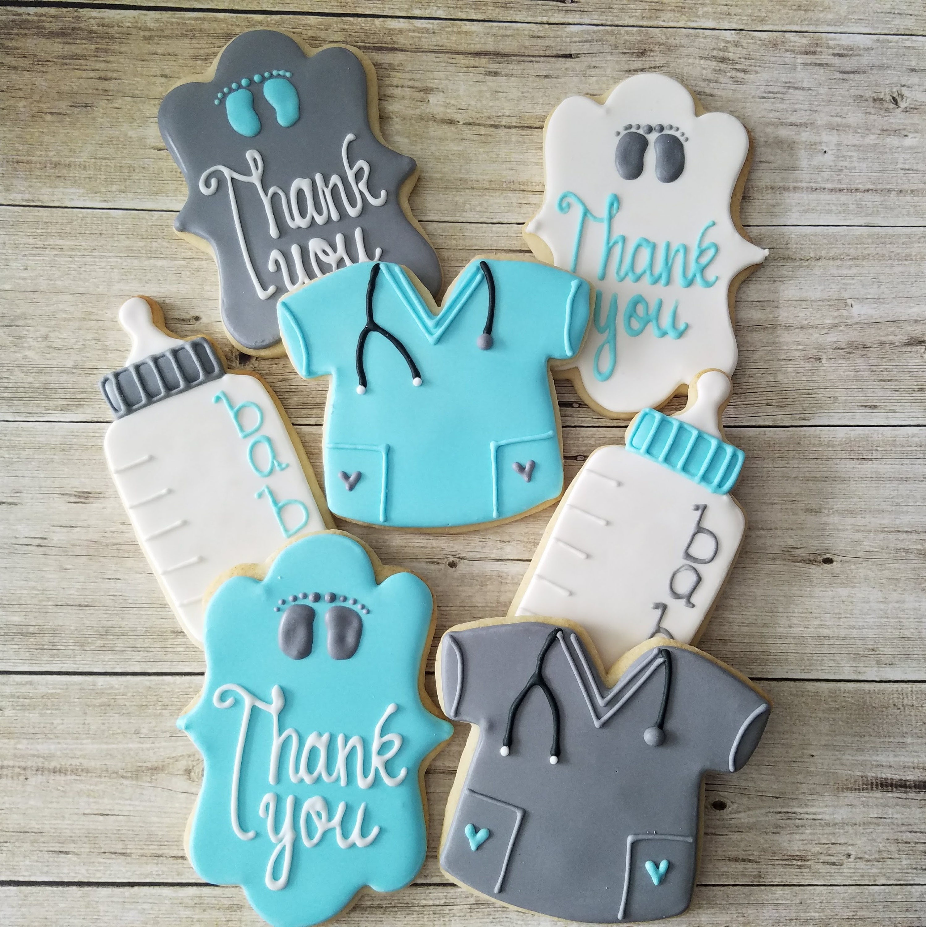 12 Delivery Nurse Thank You Cookies Labor Nurse Thank You Etsy