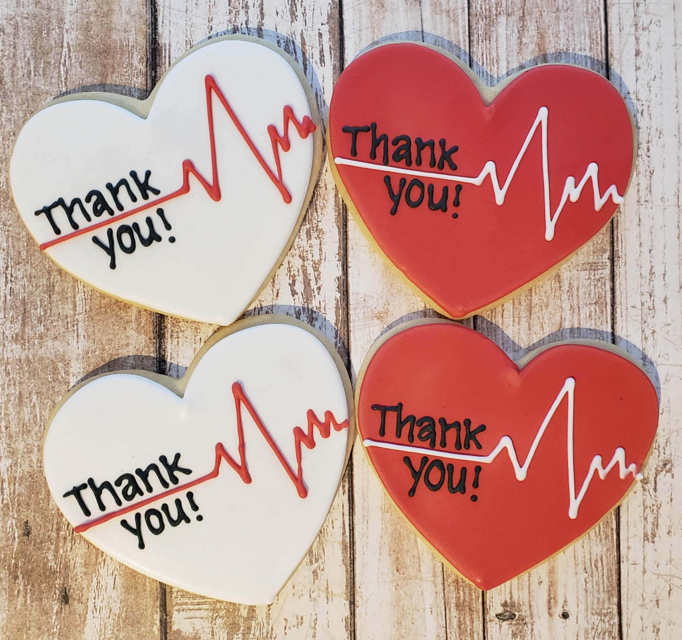 12 Medical Thank You Sugar Cookies Doctor Thank You Cookies - Etsy Israel