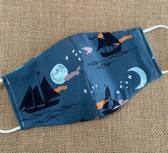 Night Boating Face Mask Etsy