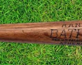 1963 DIXIE YOUTH BASEBALL World Series Hannah Batrite Souvenir Bat ~ Hueytown, Alabama ~ McComb, Mississippi All-Star Team Player Provenance