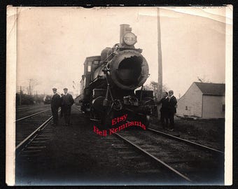 MAINE CENTRAL RAILROAD Antique Photograph Steam Locomotive #12 Boiler Explosion Disaster ~ 2-6-0 Mogul by Schenectady Locomotive Works