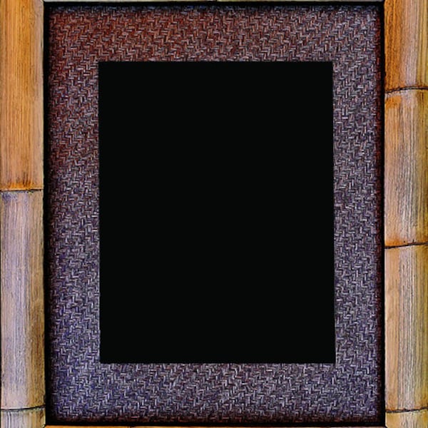 Bamboo Plank Frame 11 x 14, Light
