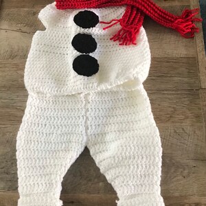 Baby Snowman Outfit