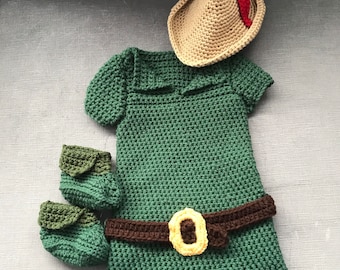 Baby Robin Hood Inspired Set