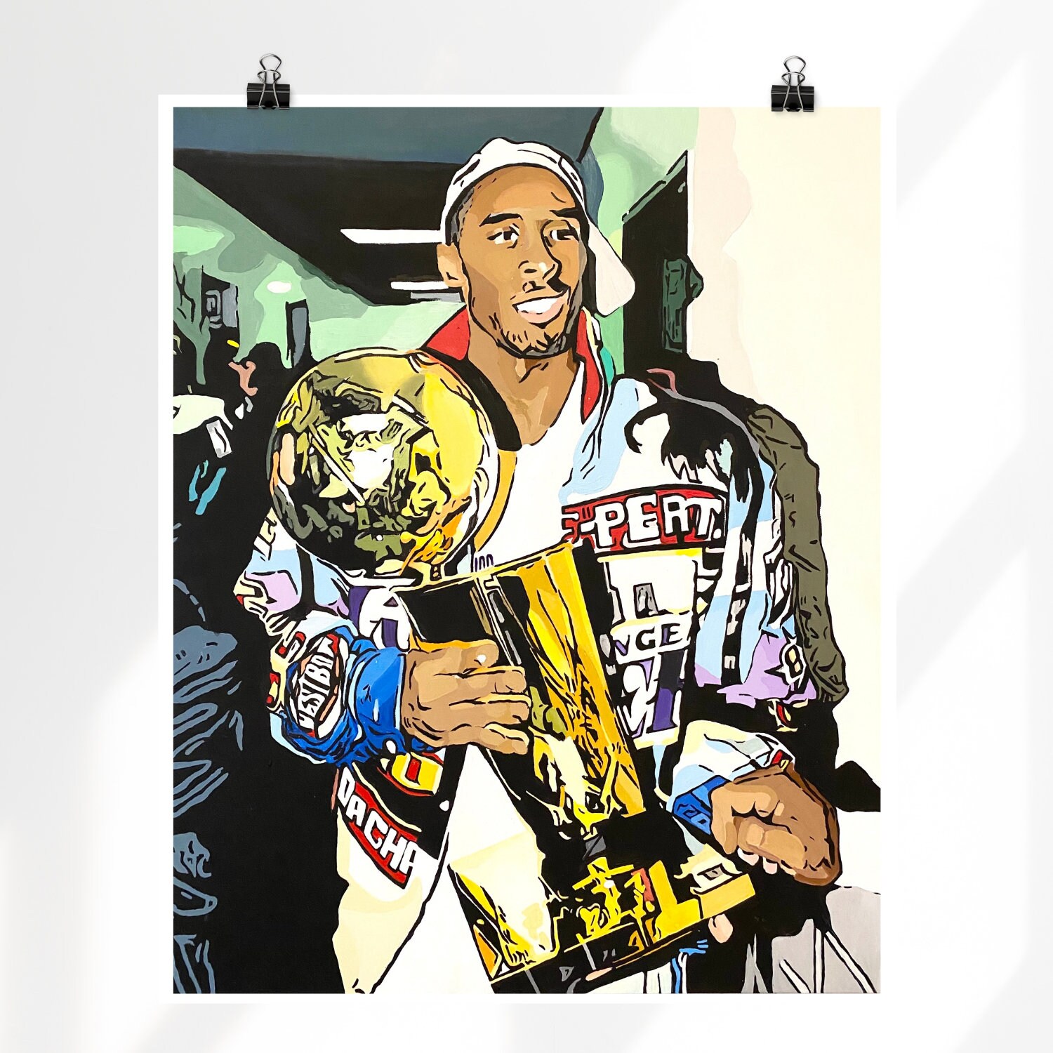 Kobe Bryant Poster Print 8.5x11 | Etsy