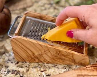 Olive Wood Cheese Grater