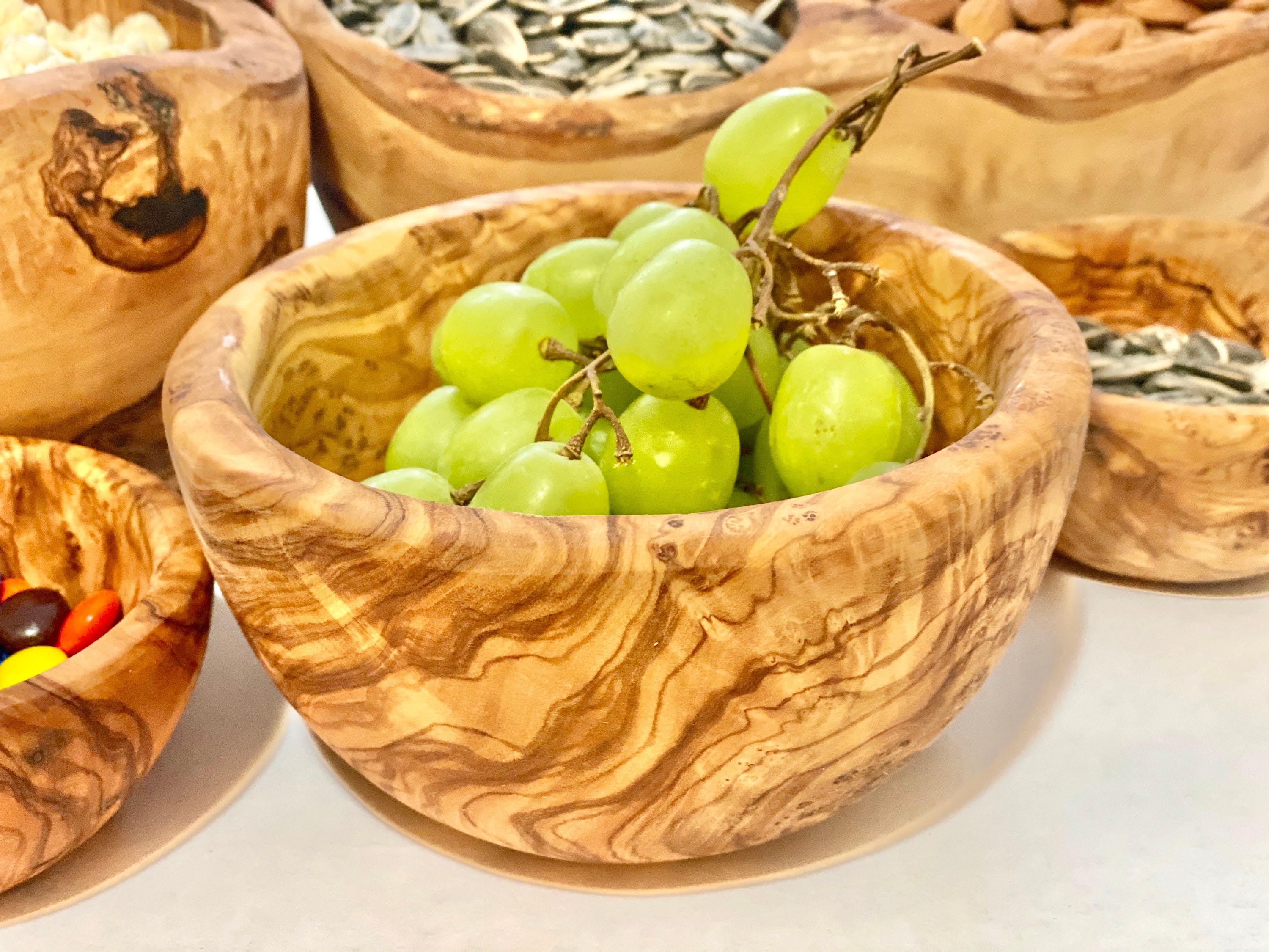 Olive Wood Small Bowl Etsy