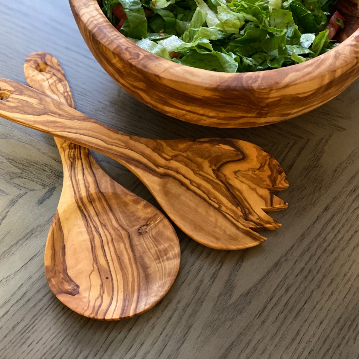 Wood Salad Spoon Set (Online or Local!)