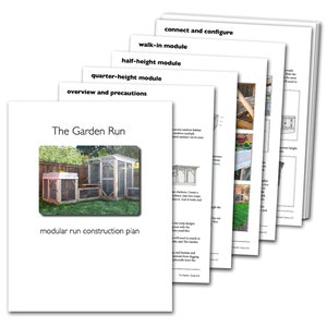 The Garden Run Complete Series Plan eBook PDF, Modular Runs for Chicken Coop, Rabbit Hutch, or Catio Instant Download, U.S. & Metric image 2