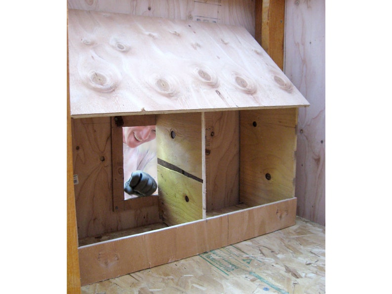 The Garden Coop Walk-In Chicken Coop Plan eBook PDF, Instant Download, U.S. and Metric Units Feet/Inches and MM image 7