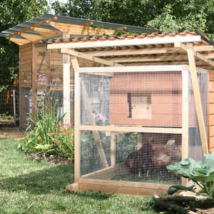 The Garden CoopArk Chicken Coop Plans, Two eBooks PDFs, Instant Download, U.S. and Metric Units Feet/Inches and MM image 1