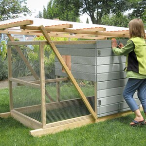 The Garden CoopArk Chicken Coop Plans, Two eBooks PDFs, Instant Download, U.S. and Metric Units Feet/Inches and MM image 6