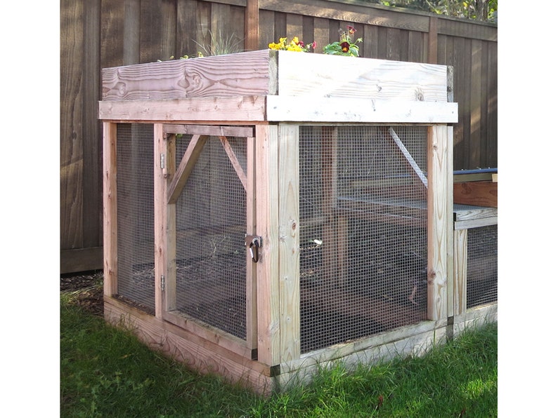 The Garden Run Complete Series Plan eBook PDF, Modular Runs for Chicken Coop, Rabbit Hutch, or Catio Instant Download, U.S. & Metric image 5