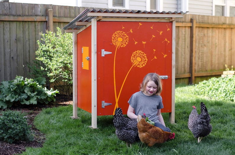 Chicken coop plan etsy 