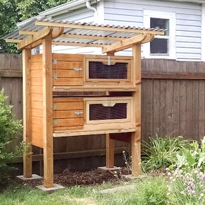 The Quail Hutch Backyard Quail Coop Plan eBook (PDF) – Instant Download, U.S. and Metric Units (Feet/Inches and MM)