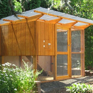 The Garden Coop Walk-In Chicken Coop Plan eBook PDF, Instant Download, U.S. and Metric Units Feet/Inches and MM image 9