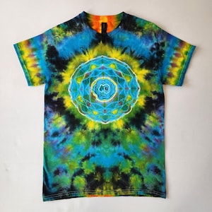Mandala Tie Dye T-Shirt Unisex Small