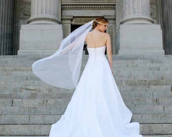 ARIANNA | Waltz Length English Net Veil