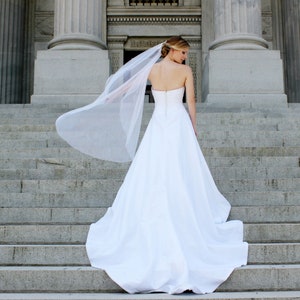 ARIANNA | Waltz Length English Net Veil