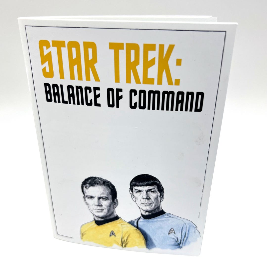 Star Trek Mini Book, Kirk and Spock Friendship, the Original