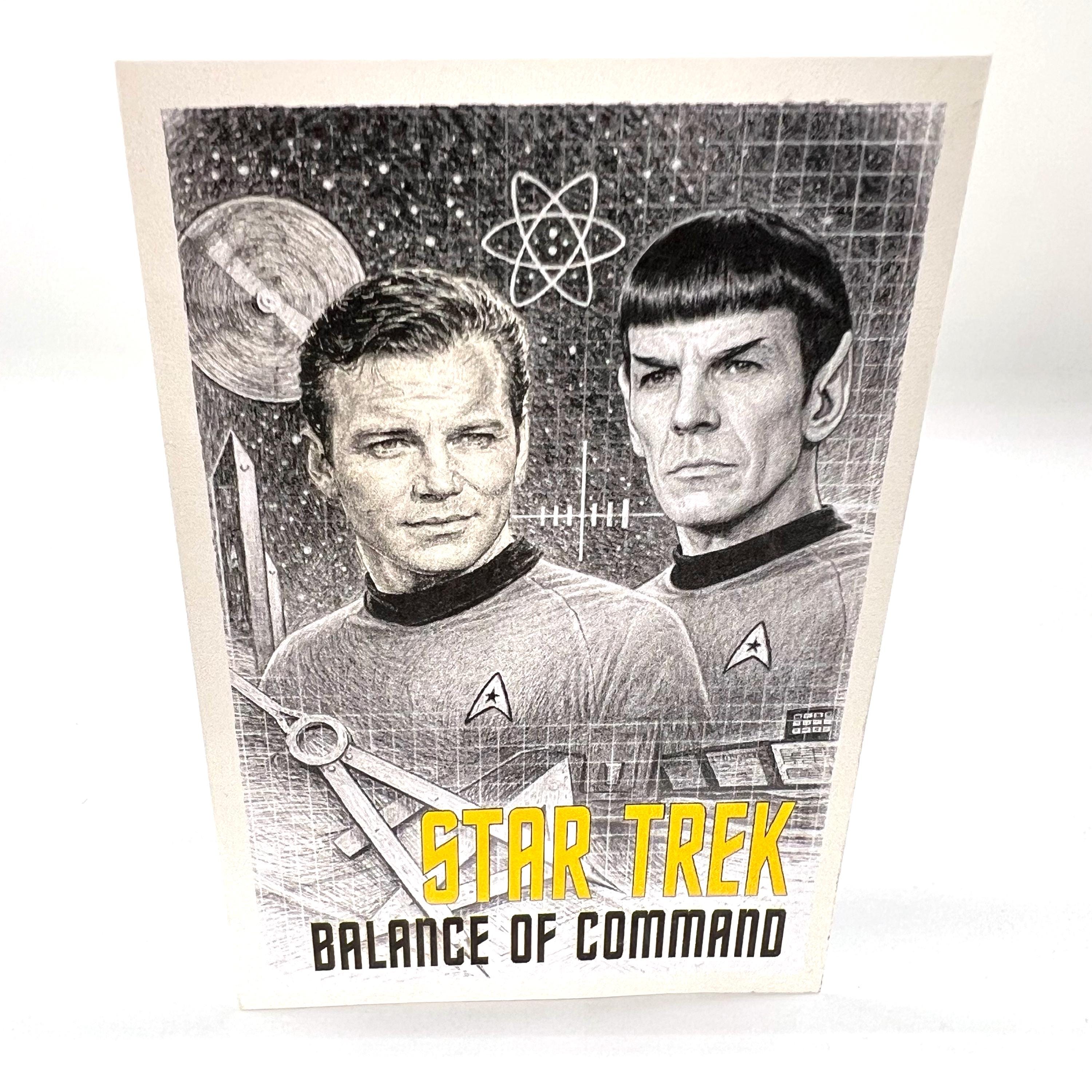 Star Trek TOS Mini Book, Kirk and Spock Friendship, Illustrated