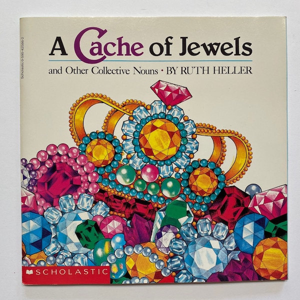 1987 A Cache of Jewels and Other Collective Nouns Book by Ruth Heller