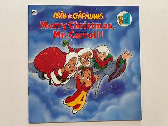 1990 Alvin and the Chipmunks Merry Christmas Mr Carroll Picture