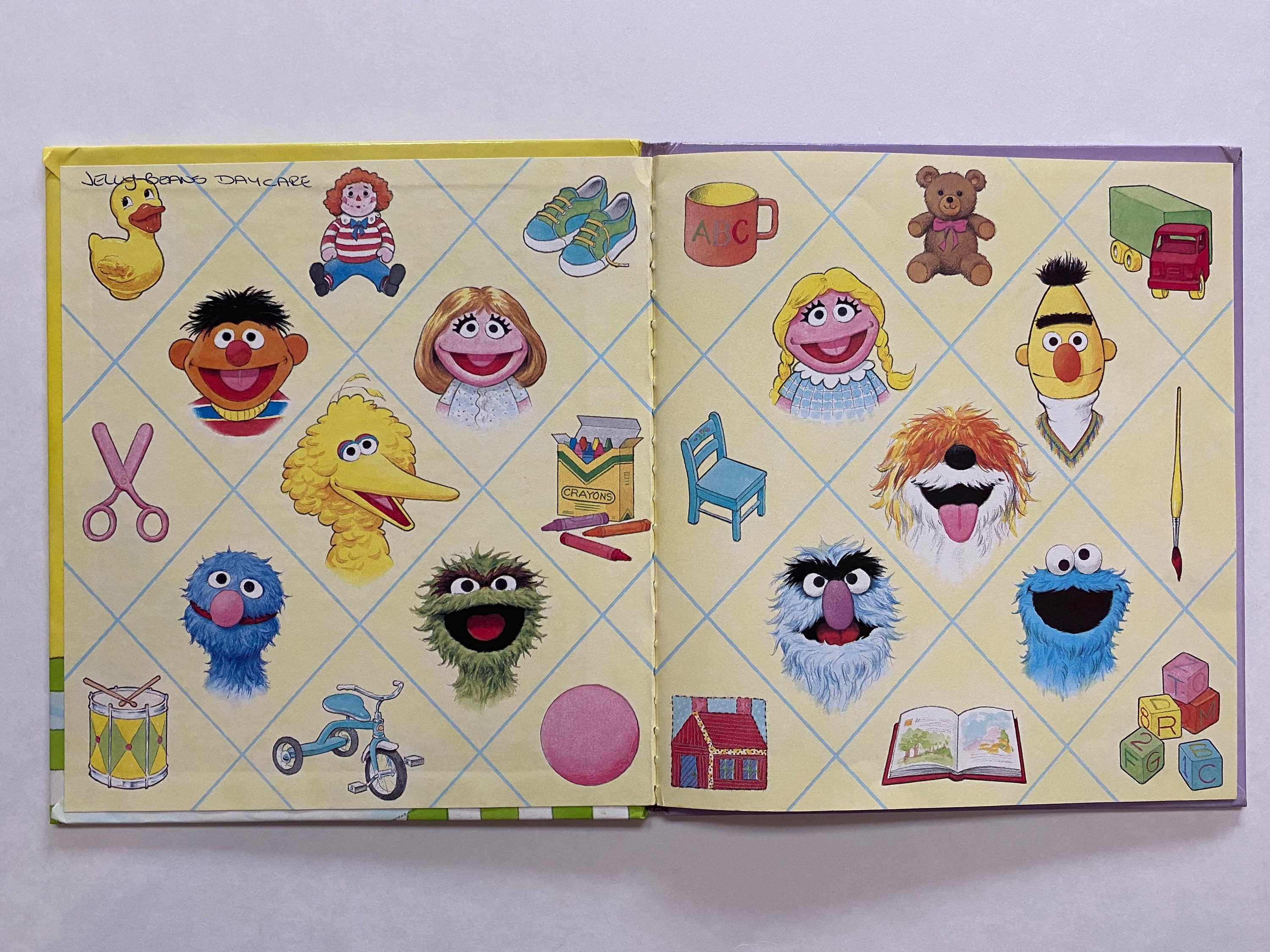 Embarassed Muppet 1988 Oh I Am so Embarrassed Book Hard Cover Story Reading Sesame Street ...