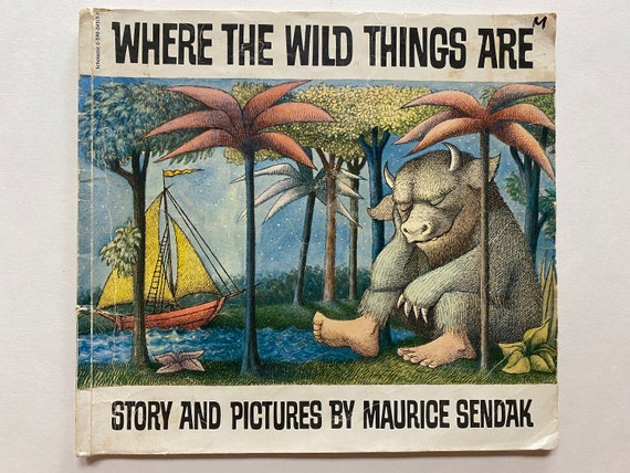 Where the Wild Things Are Softcover Kids Book by Maurice Sendak