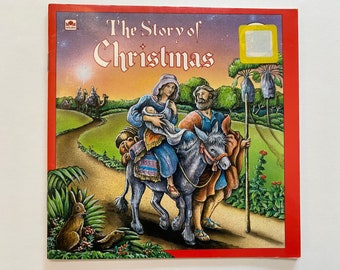 The Story of Christmas Storybook Jesus Mary Joseph Softcover Kids Book Holiday 1989