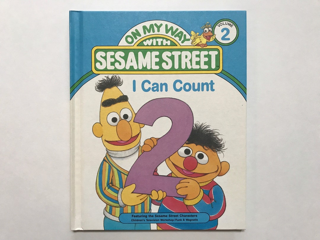 1989 on My Way With Sesame Street Book Volume 2 I Can Count